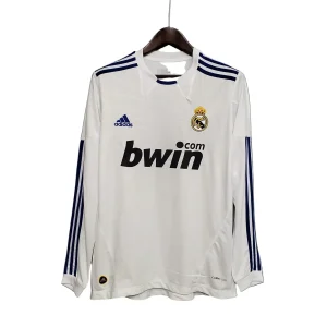 2010/2011 Real Madrid home retro long sleeve jersey