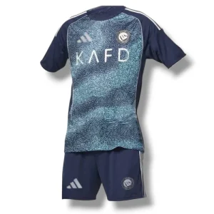 Conjunto infantil Al Nassr alternativo azul 2025/26