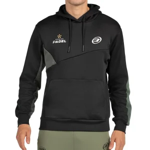 SWEATSHIRT HOMEM BULLPADEL PALMIRO NEGRO Linha Premier Padel
