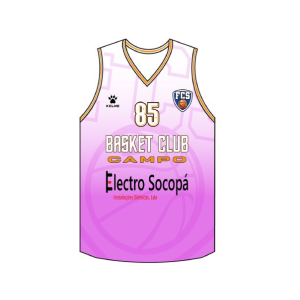 Camisola de Jogo Alternativo Principal Basket Club Campo