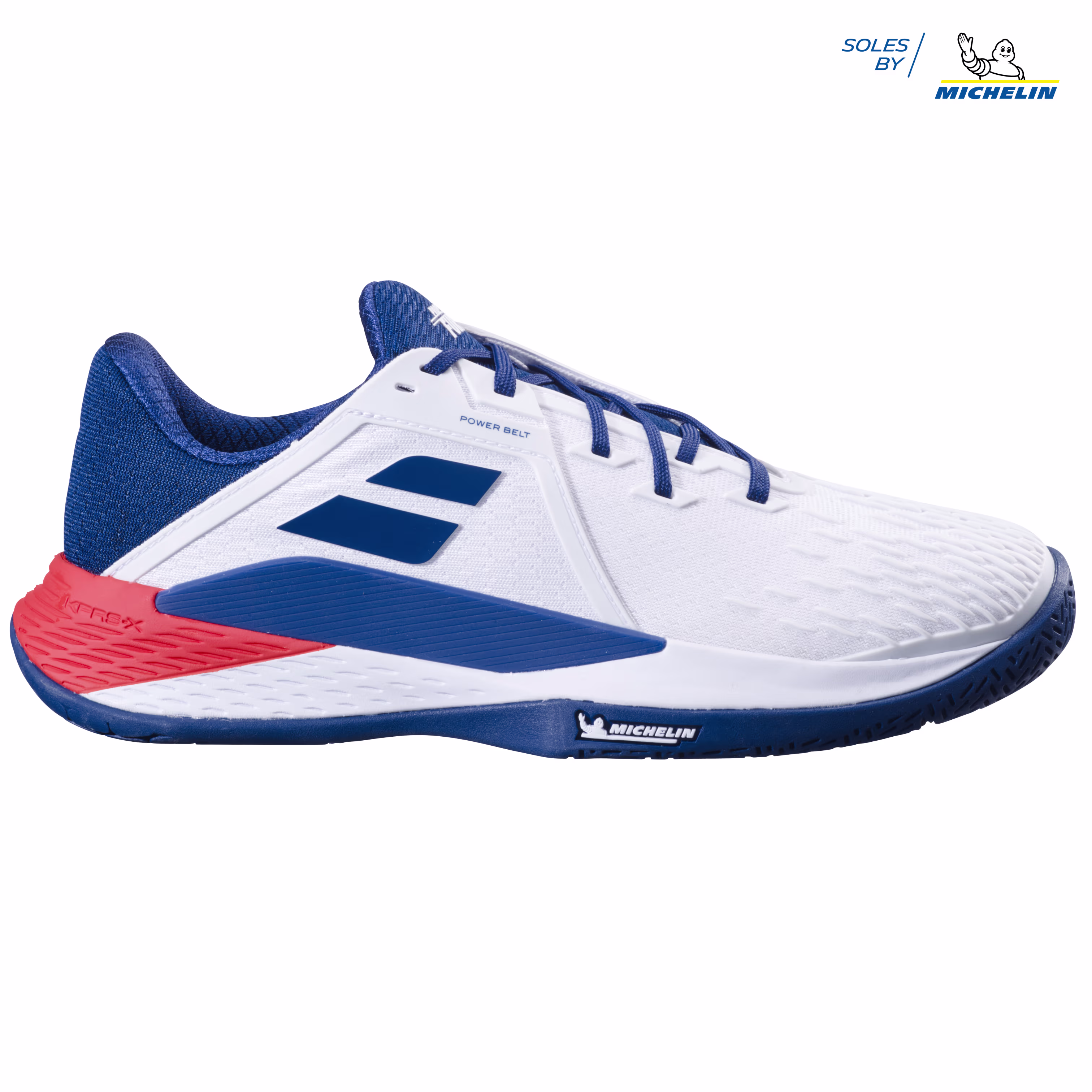 Sapatilhas de Ténis Masculina  Babolat Propulse Fury 3 All Court - Branco/Azul