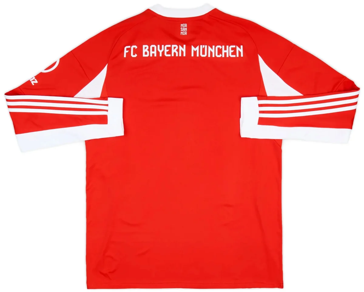Bayern Munich 2025/2026 Home Long Sleeve Jersey - Image 3