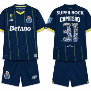 Conjunto infantil CAMPEÕES 31 quarto equipamento azul 2025/26 - LANÇAMENTO
