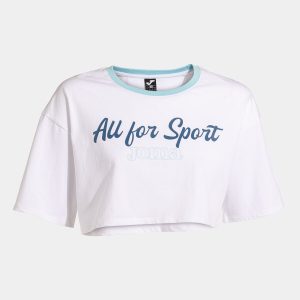 T-SHIRT MANGA CURTA MULHER MIMETIC BRANCO