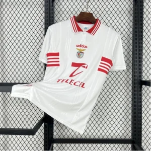 Camisola retrô branca alternativa 1997/98