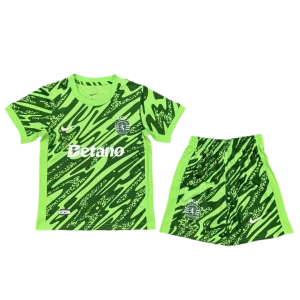 Conjunto infantil guarda redes verde 2025/26