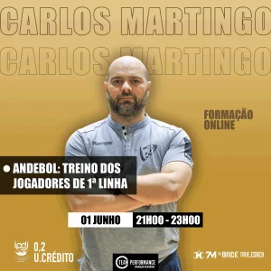 Andebol : Treino dos Jogadores de 1ª Linha