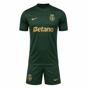 Conjunto infantil S C P comemorativa 120 anos verde 2026/27