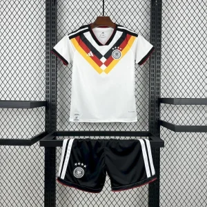 Conjunto infantil Seleção Alemanha principal branca COPA DO MUNDO 2026