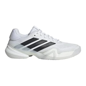Sapatilhas de Ténis Masculina Adidas Barricade 14 Clay Court - Branco/Preto