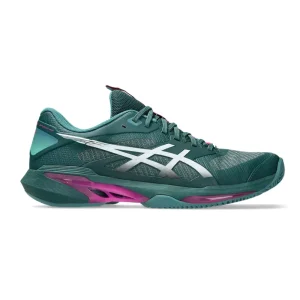 Sapatilhas de Ténis Masculina Asics Solution Speed FF 4 Clay Court - Dark Neptune / Branco