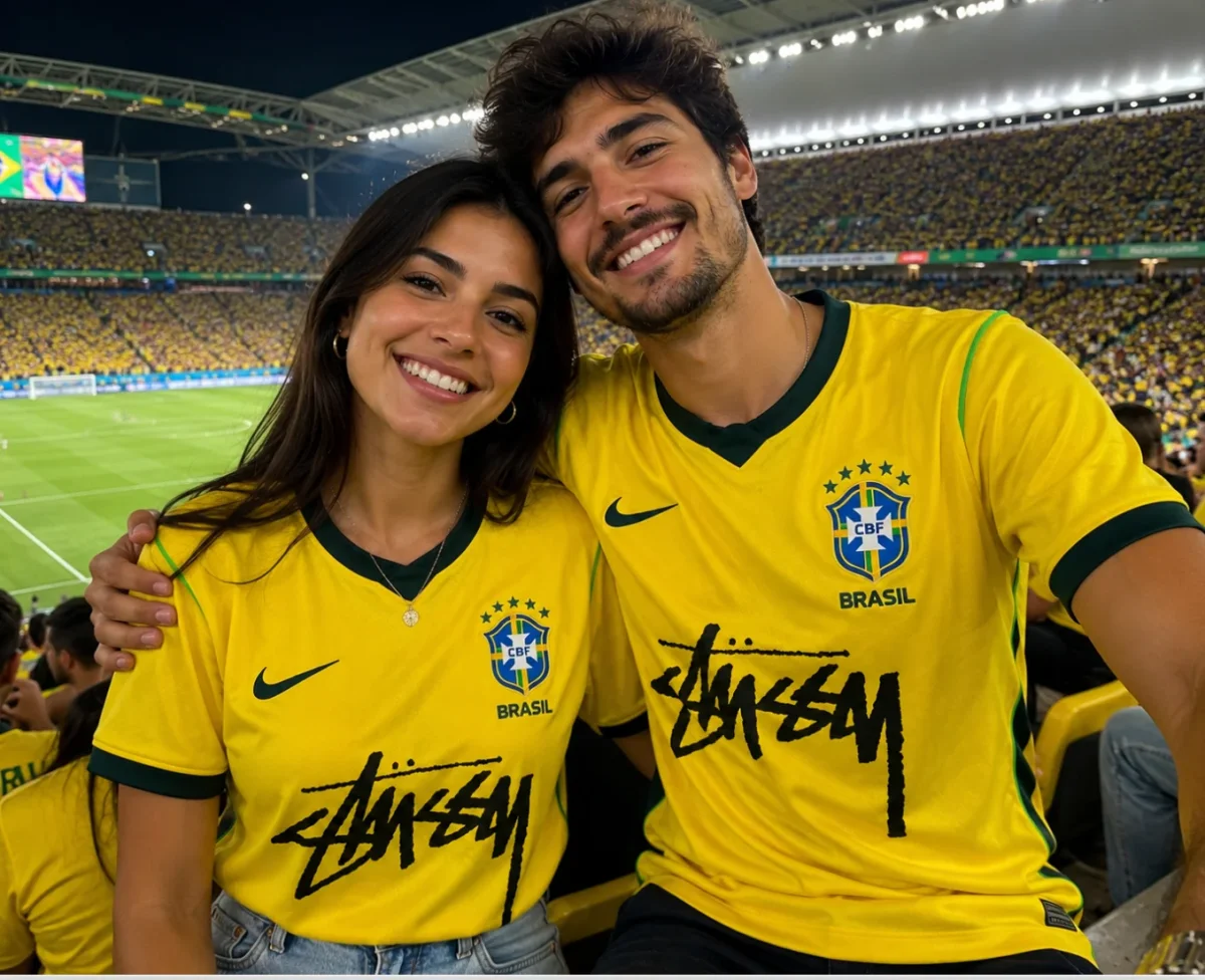 Brazil X Stussy 2026 Jersey - Image 6