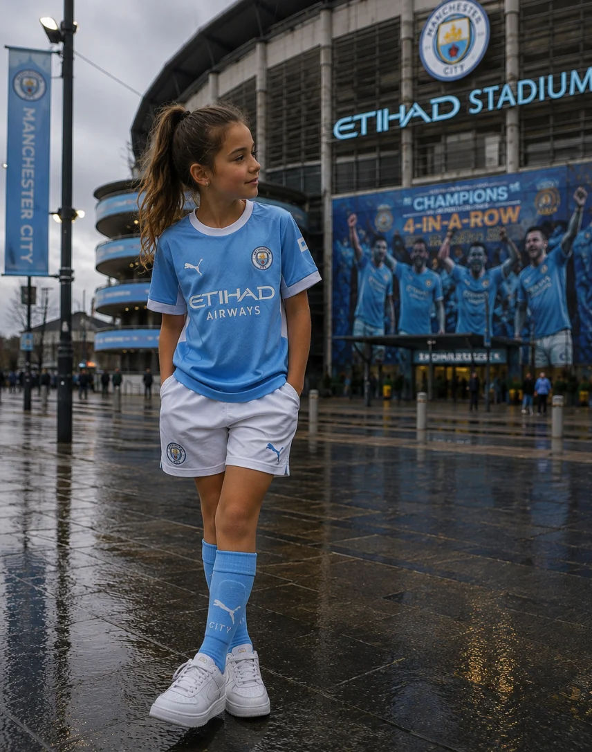 Manchester City 2026/2027 Kids Jersey - Image 7