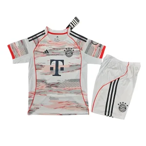 FC BAYERN MUNICH AWAY Kids JERSEY 2025/26