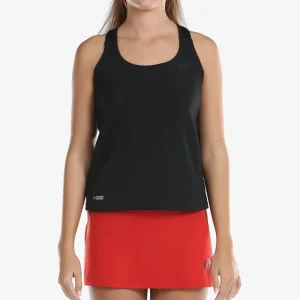 TOP DE ALÇAS MULHER BULLPADEL ORLAS NEGRO