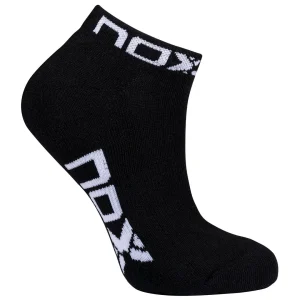 MEIAS PADEL NOX PRETAS LOGO BRANCO