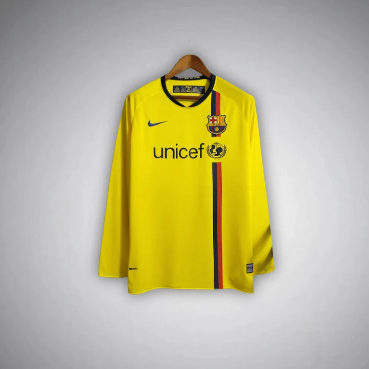 FC Barcelona 2008-2009 Long Sleeve Away Kit - Image 2