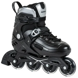 Patins Completos PowerSlide Khaan NXT Black Ajustáveis