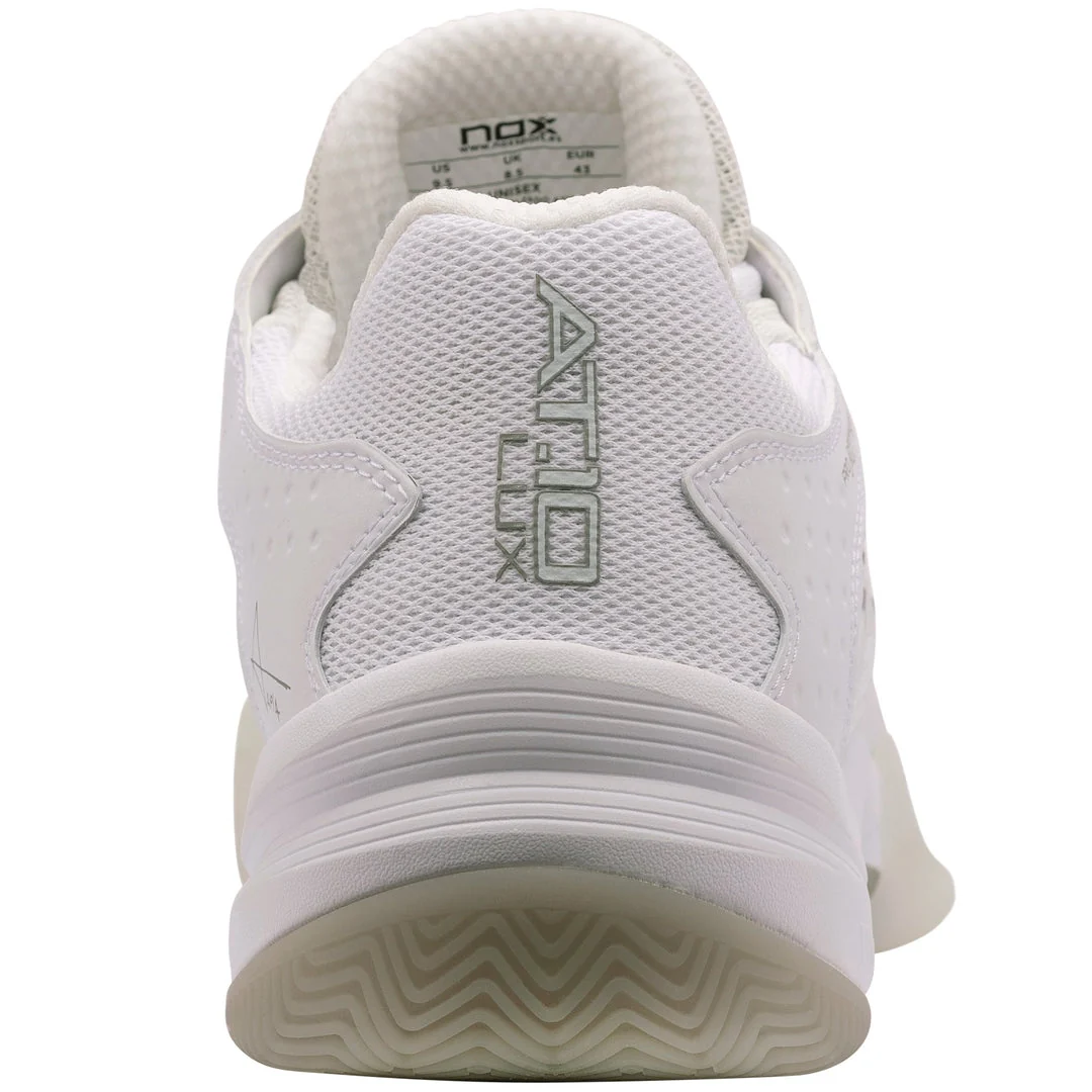 SAPATILHAS PADEL HOMEM SENHORA NOX AT10 LUX BRANCO - Image 9